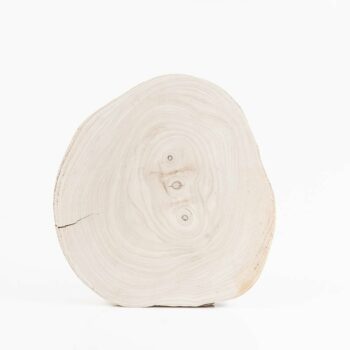 Grand rondin lisse clair