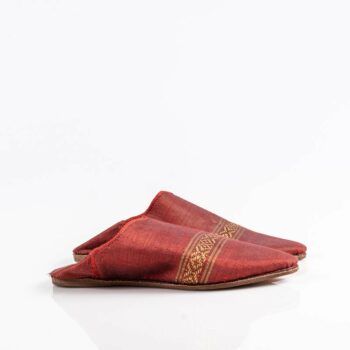 Babouches rouges