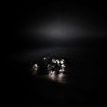 Guirlande 12 ampoules guinguette mini sur piles