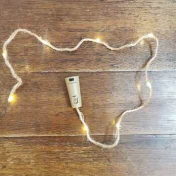 Bouchon guirlande corde lumineuse