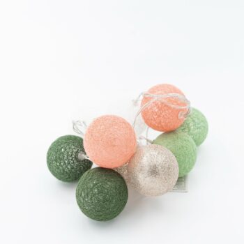 Guirlande de boules en fils