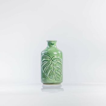 Vase tropical vert