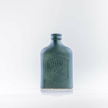 Vase vert Home forme bouteille