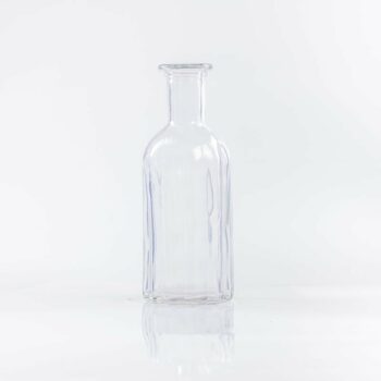 Vase bouteille avec reliefs