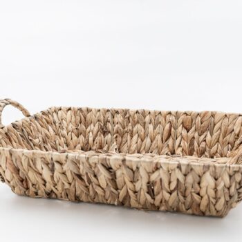 Panier rectagulaire en jonc de mer