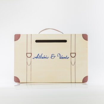 Urne valise avec cadenas