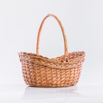 Panier en osier oval moyen