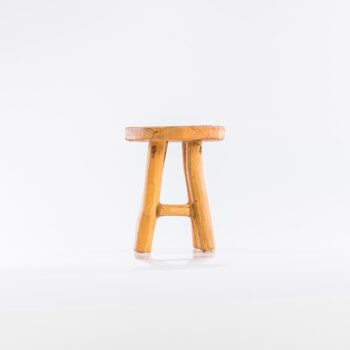 Mini tabouret de table en bois
