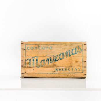 Caisse en bois "trompette"