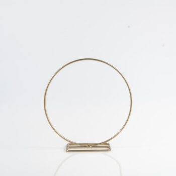 Petite arche ronde dorée