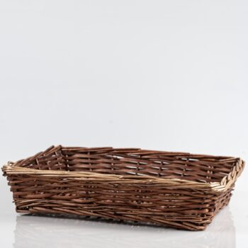 Panier plat rectangulaire