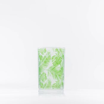 Bougeoir tropical vert