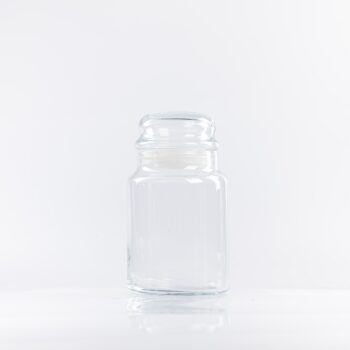 Bonbonnière cylindrique avec couvercle bombé