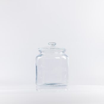 Bonbonnière cylindrique avec couvercle