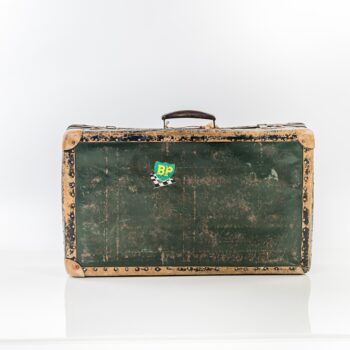 Valise vintage en métal