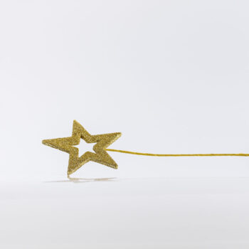 Baguette magique dorée