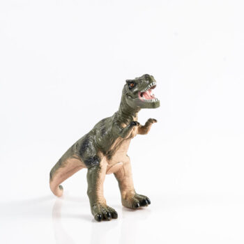 T-rex en plastique vert