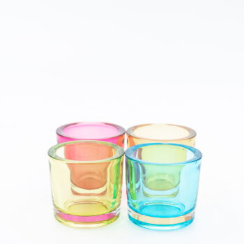 4 Photophores colorés