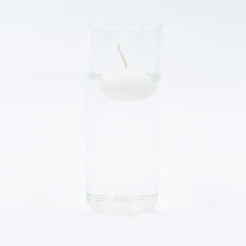 Photophore cylindre verre L