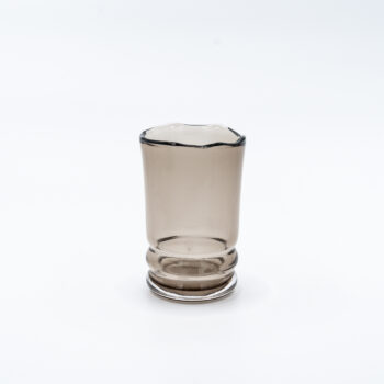 Photophore verre brun