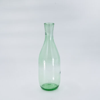 Bouteille transparente verte