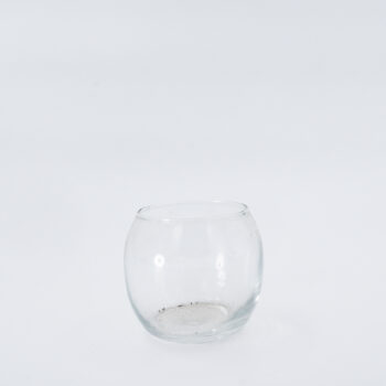 Vase boule transparent Taille XS