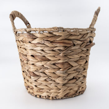Cache pot panier jonc de mer tressé