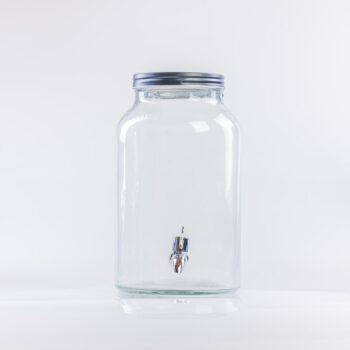 Jarre à jus 6 litres couvercle noir