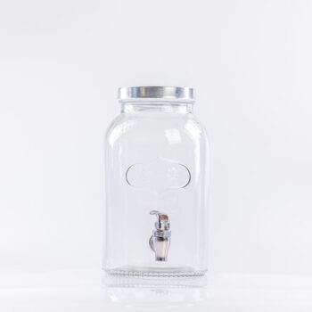 Jarre à jus 3,6 litres couvercle argenté