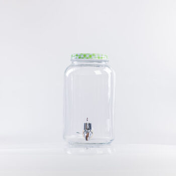 Jarre à jus 3,2 litres couvercle vichy vert