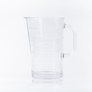 Carafe en verre lignée 1L