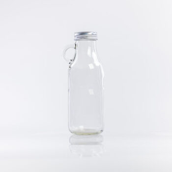 Bouteille avec anse et bouchon