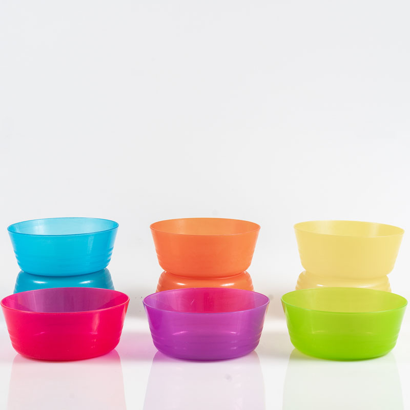 Bol en plastique coloré (aléatoire) – Image 2