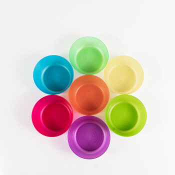 Bol en plastique coloré (aléatoire)