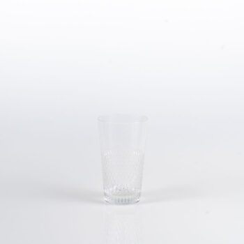 Verre à eau motifs "losange"