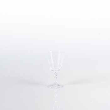 Grand verre à vin motifs "pointe"