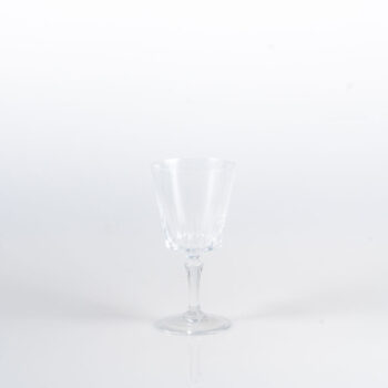 Petit verre à vin motifs "pointe"