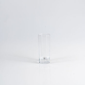 Verre à long drink octogonal vintage