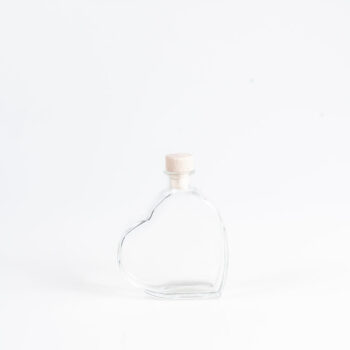 Bouteille en forme de coeur