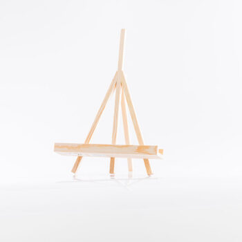 Chevalet de table avec arret sur socle profondeur fixe