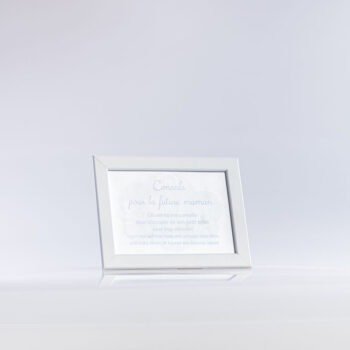 Cadre 13x18 blanc fin