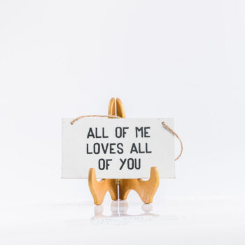 Tableau "All of me loves all of you"