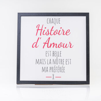 Cadre "Histoire d'amour"