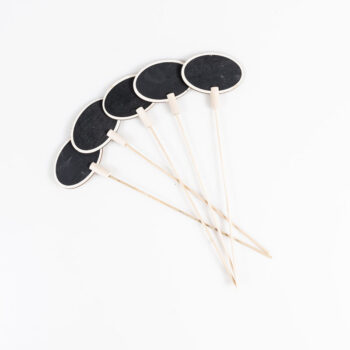 Tige en bois avec ardoise