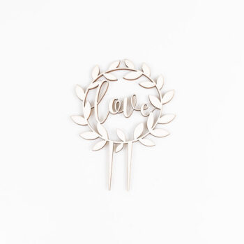 Cake topper Love