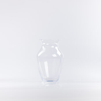 Vase poire en verre