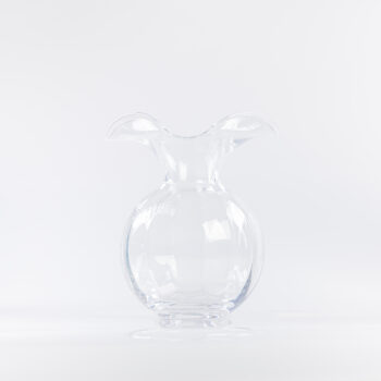 Vase boule ouverture effet fleur