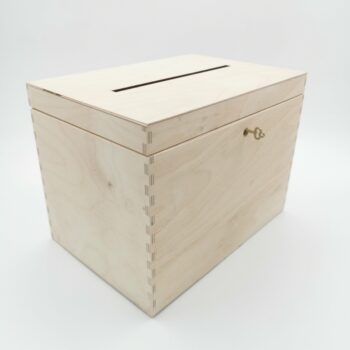 Urne rectangulaire avec clé