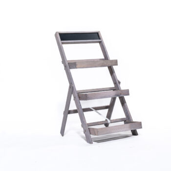 Etagère 3 niveaux en bois foncé