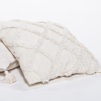 Coussin crème - beige gamme luxe (variable)